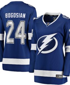 Zach Bogosian Tampa Bay Lightning Fanatics Women_s Home Breakaway Player Jersey  Blue