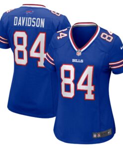 Zach Davidson Buffalo Bills  Women_s Game Player Jersey  Royal