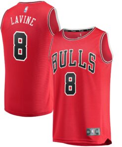 Zach LaVine Chicago Bulls Fanatics Fast Break Replica Jersey Red - Icon Edition