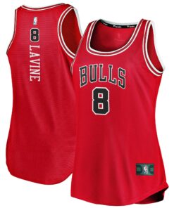 Zach LaVine Chicago Bulls Fanatics Women's Fast Break Tank Jersey - Icon Edition - Red