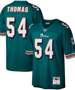 Zach Thomas Miami Dolphins Mitchell amp Ness Legacy Replica Jersey  Aqua
