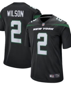 Zach Wilson New York Jets  Alternate Game Jersey  Black