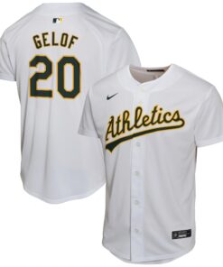 Zack Gelof Oakland AthleticsYouth Home Game Player Jersey  Gray