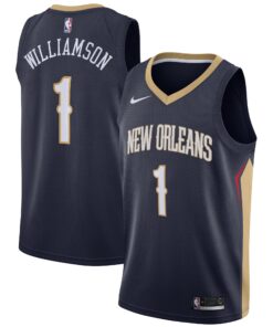 Zion Williamson New Orleans Pelicans 2019 NBA Draft First Round Pick Swingman Jersey Navy - Icon Edition