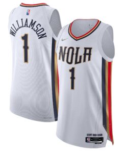 Zion Williamson New Orleans Pelicans 202122 Swingman Jersey - City Edition - White
