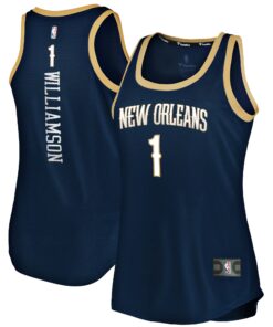 Zion Williamson New Orleans Pelicans Fanatics Women's Fast Break Team Tank Jersey - Icon Edition - Navy