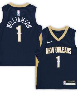 Zion Williamson New Orleans Pelicans Preschool Replica Jersey - Icon Edition - Navy