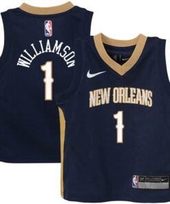 Zion Williamson New Orleans Pelicans Toddler Replica Jersey - Icon Edition - Navy