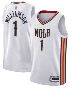 Zion Williamson New Orleans Pelicans Youth Swingman Jersey - City Edition - White