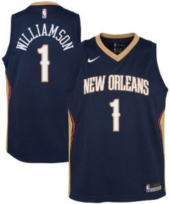 Zion Williamson New Orleans Pelicans Youth Swingman Jersey - Icon Edition - Navy
